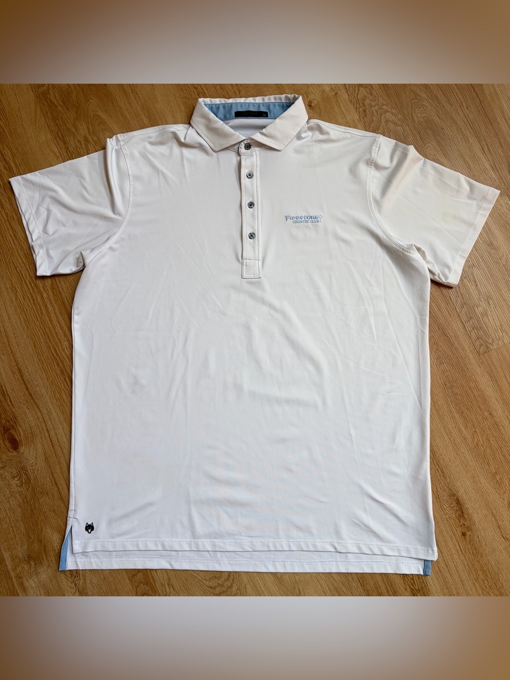 Greyson White Men's Polo Golf Shirt Firestone Country Club XL